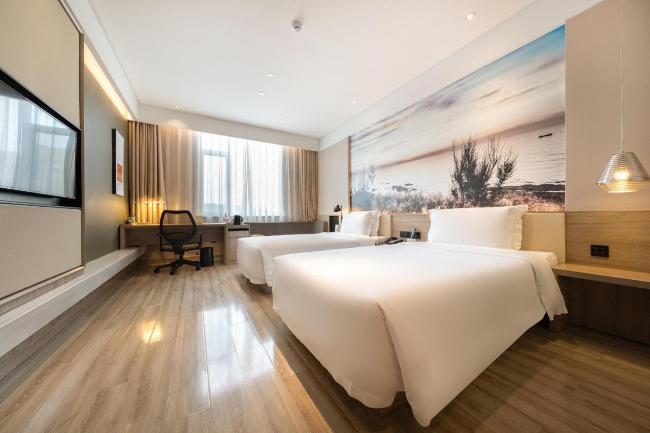 Atour Hotel Yantai South Station Yingchun Street Exteriér fotografie