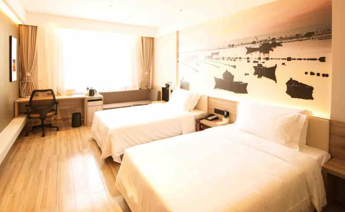 Atour Hotel Yantai South Station Yingchun Street Exteriér fotografie