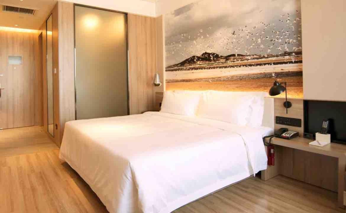 Atour Hotel Yantai South Station Yingchun Street Exteriér fotografie
